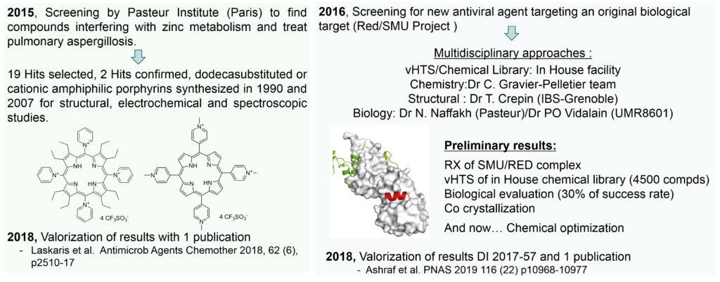 valorisation of chemical library