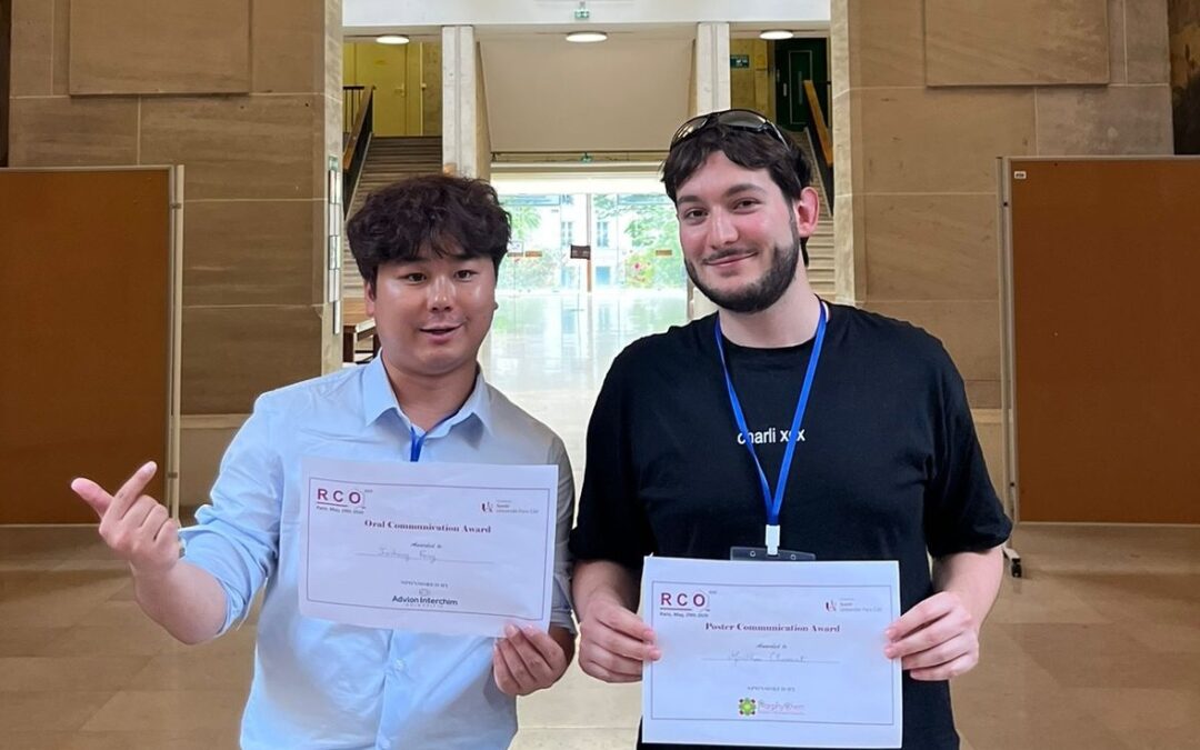 Congratulations to Mathieu & Jiasheng!